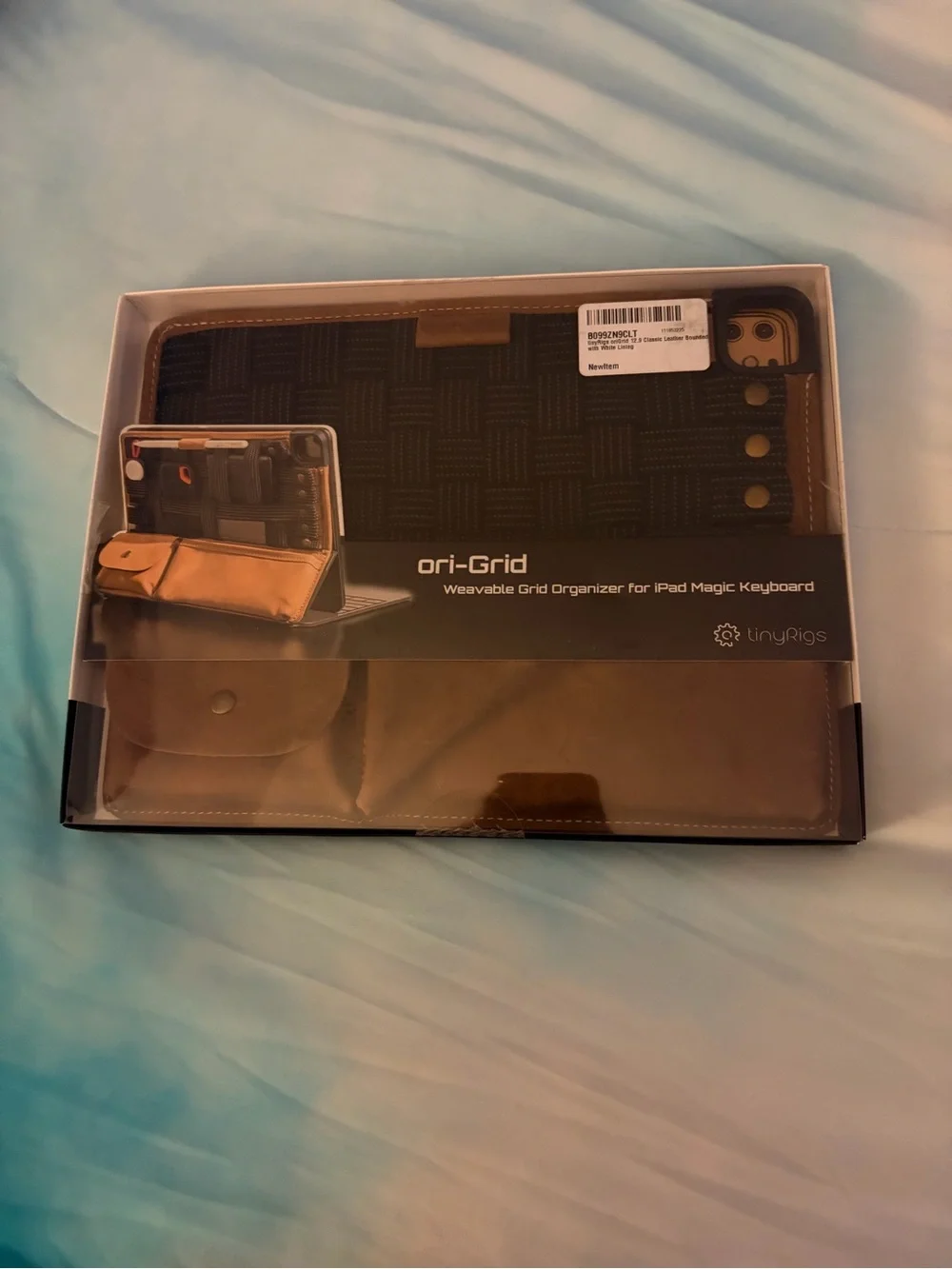 tinyRigs ori-Grid Weavable Organizer for iPad📱Magic Keyboard